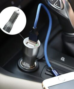 Sạc xe hơi 2 cổng sạc Usb 3,1A, 3 socket 12V (ổ mồi thuốc)