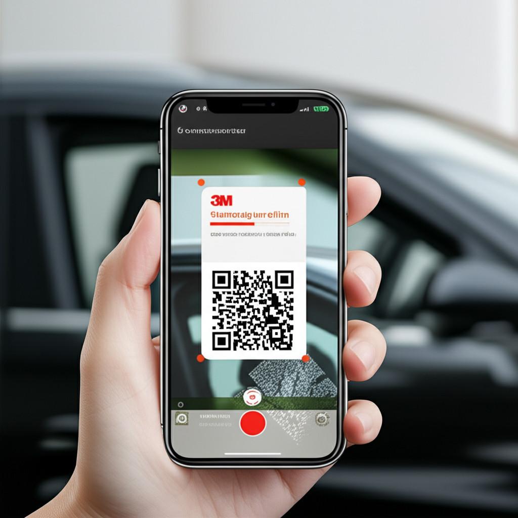 Kiểm tra mã QR và quy trình bảo hành điện tử phim cách nhiệt 3M chính hãng