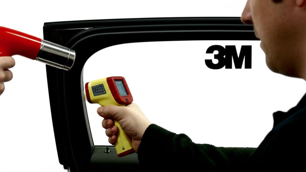 Sử dụng máy test chuyên dụng để kiểm tra hiệu quả cách nhiệt của phim 3M