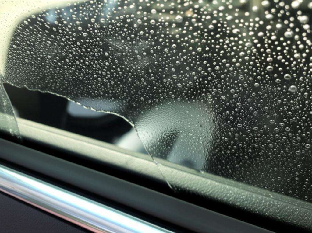 Lớp phim cách nhiệt ô tô bị bong tróc, phồng rộp do chăm sóc sai cách sau khi dán