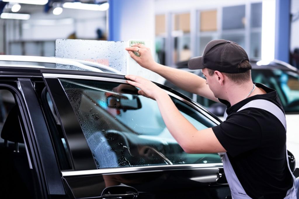 Quy trình thay thế phim cách nhiệt ô tô chuyên nghiệp tại trung tâm