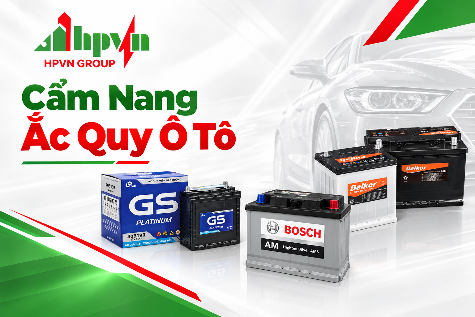 Cẩm nang ắc quy ô tô